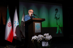 علیرضا داوودنژاد در مراسم یادبود ناصر تقوایی