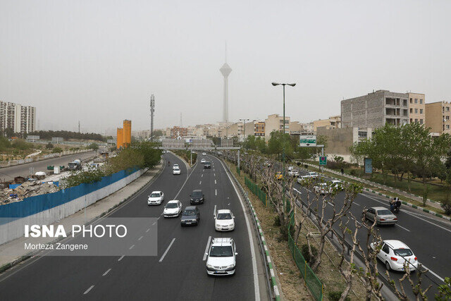 هوای تهران در وضعیت «نارنجی» برای هشتاد و ششمین روز در سال جاری  هوای تهران در وضعیت «نارنجی» برای هشتاد و ششمین روز در سال جاری
