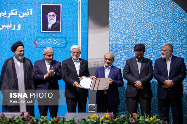 مراسم تکریم و معارفه رئیس ستاد مبارزه با قاچاق کالا و ارز