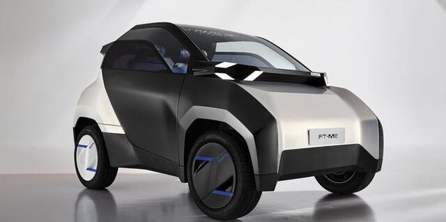 طراحی خودروی مفهومی دو نفره تویوتا با سقف خورشیدی طراحی خودروی مفهومی دو نفره تویوتا با سقف خورشیدی