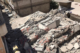 ریزش ساختمانی در ترکیه؛ ۵ نفر زیر آوار ماندند