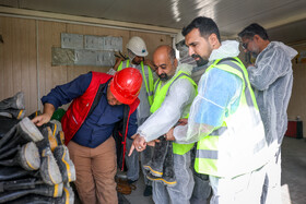 بازدید خبرنگاران از طرح تامین آب از رودخانههای مرزی یال شمالی هزار - مشهد