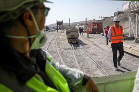 بازدید خبرنگاران از طرح تامین آب از رودخانههای مرزی یال شمالی هزار - مشهد