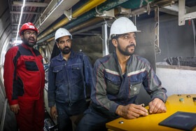 بازدید خبرنگاران از طرح تامین آب از رودخانه‌های مرزی یال شمالی هزار - مشهد