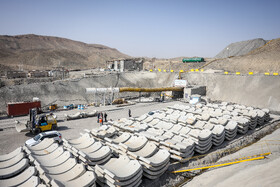 بازدید خبرنگاران از طرح تامین آب از رودخانههای مرزی یال شمالی هزار - مشهد