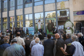 مراسم تشییع پیکر «اکبر کارگرجم»