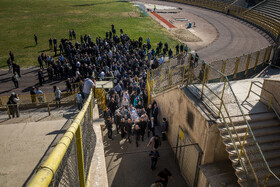 مراسم تشییع پیکر «اکبر کارگرجم»