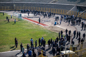 مراسم تشییع پیکر «اکبر کارگرجم»