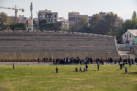 مراسم تشییع پیکر «اکبر کارگرجم»