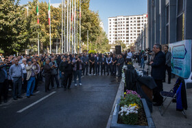 مراسم تشییع پیکر «اکبر کارگرجم»