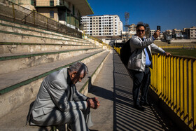 مراسم تشییع پیکر «اکبر کارگرجم»