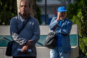 مراسم تشییع پیکر «اکبر کارگرجم»