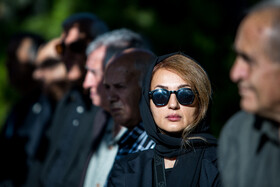 مراسم تشییع پیکر «اکبر کارگرجم»