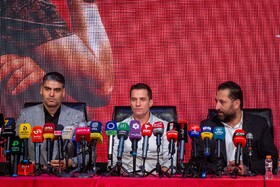 مراسم معارفه و امضای قرارداد اوسمار ویرا، سرمربی جدید تیم پرسپولیس
