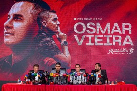 مراسم معارفه و امضای قرارداد اوسمار ویرا، سرمربی جدید تیم پرسپولیس