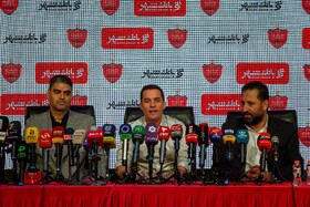 مراسم معارفه و امضای قرارداد اوسمار ویرا، سرمربی جدید تیم پرسپولیس