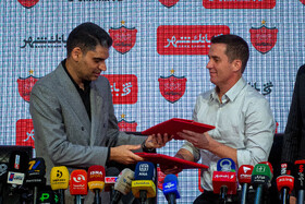 مراسم معارفه و امضای قرارداد اوسمار ویرا، سرمربی جدید تیم پرسپولیس