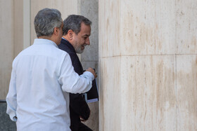 سید عباس عراقچی، وزیر امور خارجه در حاشیه جلسه هیات دولت - ۷ آبان