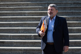 الیاس حضرتی، رئيس شورای اطلاعرسانی دولت در حاشیه جلسه هیات دولت - ۷ آبان