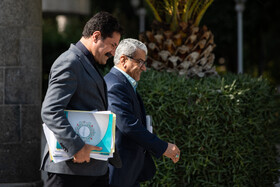 عبدالکریم حسین‌زاده، معاون رئیس‌جمهور در امور توسعه روستایی و مناطق محروم در حاشیه جلسه هیات دولت - ۷ آبان