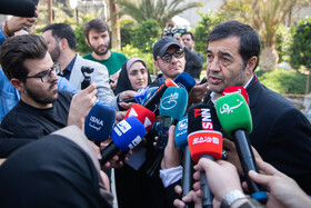 احمد دنیا مالی، وزیر ورزش و جوانان در حاشیه جلسه هیات دولت - ۷ آبان