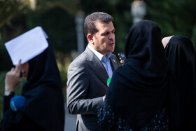 حسین افشین، معاون علمی و فناوری رئیس‌جمهور در حاشیه جلسه هیات دولت - ۷ آبان