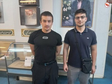 بازدید گردشگران ترکیه‌ای از موزه مرکزی شهدا