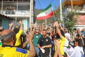 مراسم استقبال از سینا خلیلی نایب قهرمان کشتی آزاد امیدهای جهان