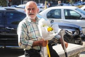 مراسم استقبال از سینا خلیلی نایب قهرمان کشتی آزاد امیدهای جهان