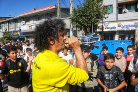 مراسم استقبال از سینا خلیلی نایب قهرمان کشتی آزاد امیدهای جهان در س