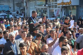 مراسم استقبال از سینا خلیلی نایب قهرمان کشتی آزاد امیدهای جهان