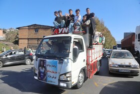 مراسم استقبال از سینا خلیلی نایب قهرمان کشتی آزاد امیدهای جهان