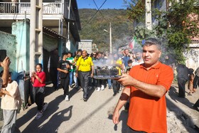 مراسم استقبال از سینا خلیلی نایب قهرمان کشتی آزاد امیدهای جهان