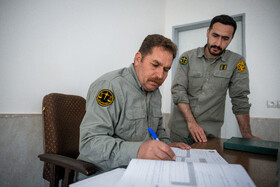 محیط بانان پارک ملی تندوره - خراسان رضوی