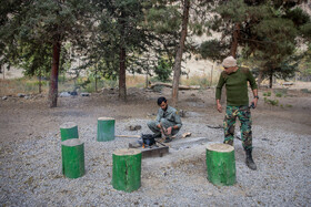 محیط بانان پارک ملی تندوره - خراسان رضوی