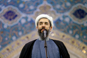 سخنرانی حجت السلام و المسلمین رستمی نماینده مقام معظم رهبری در دانشگاه ها در آیین ملی آغاز سال تحصیلی دانشجویان "مهمان مهر"