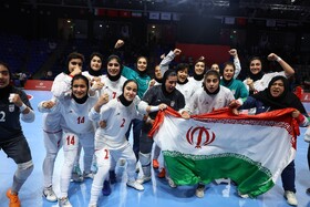 قهرمانی دختران فوتسال ایران در بازیهای آسیایی/ عبور از دیوار چین در ضربات پنالتی