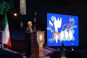 سخنرانی بهمن نوری  استاندار خراسان شمالی  در سفر رئیس مجلس شورای اسلامی به خراسان شمالی