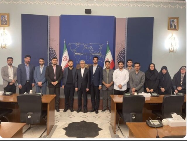 وزارت خارجه:  تخصص در علوم در کنار احساس مسئولیت نسبت به پیشرفت، نویدبخش آیندهای روشن برای میهن عزیزمان است وزارت خارجه:  تخصص در علوم در کنار احساس مسئولیت نسبت به پیشرفت، نویدبخش آیندهای روشن برای میهن عزیزمان است