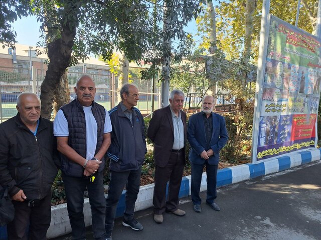 حضور پیشکسوتان ورزش ایران در مراسم تشییع پیکر کارگرجم