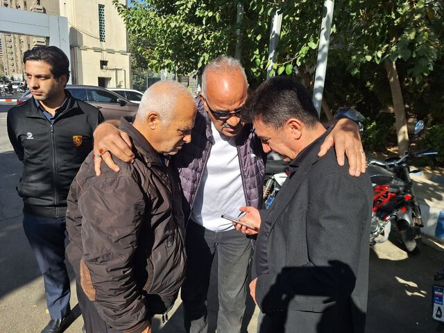 حضور پیشکسوتان ورزش ایران در مراسم تشییع پیکر کارگرجم