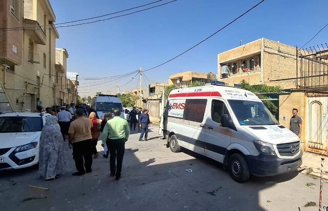 مصدومیت دو نفر در پی انفجار منزل مسکونی در شیراز