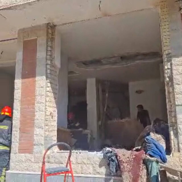 دو مصدوم در پی انفجار منزل مسکونی در شیراز