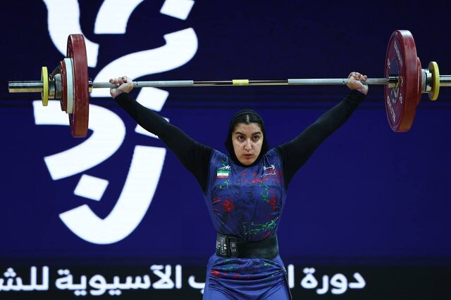 نتایج ایران در هفتمین روز از بازیهای آسیایی۲۰۲۵ بحرین/ مدال برنز دختر وزنهبردار ایران نتایج ایران در هفتمین روز از بازیهای آسیایی۲۰۲۵ بحرین/ مدال برنز دختر وزنهبردار ایران