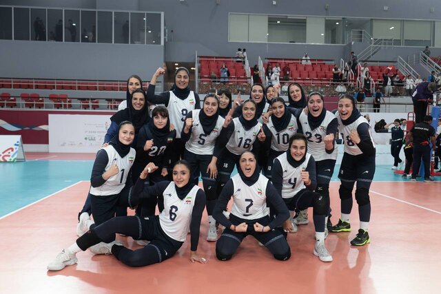 قهرمانی دختران والیبال ایران در بازیهای آسیایی قهرمانی دختران والیبال ایران در بازیهای آسیایی