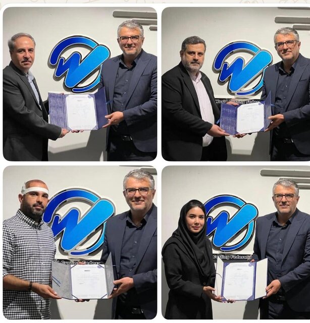 معرفی هیات رئیسه انجمن کرلینگ فدراسیون اسکی