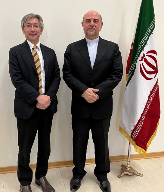 رایزنی دیپلمات ژاپنی با یک مقام وزارت خارجه  رایزنی دیپلمات ژاپنی با یک مقام وزارت خارجه