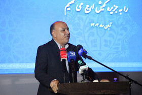 سخنرانی عزت الله محمدی مدیرعامل شرکت توسعه بنادر و فرودگاه های کیش در مراسم افتتاح طرحهای زیرساختی فرودگاه کیش