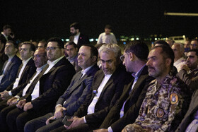 افتتاح طرح‌های زیرساختی فرودگاه کیش با حضور وزیر اقتصاد