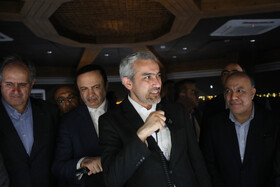 افتتاح طرح‌های زیرساختی فرودگاه کیش با حضور وزیر اقتصاد